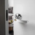 thumbnail image 4 of Home Entry Lever Three-Handle Door Lock Set Bathroom Entrance Passage With Key,45-65mm, 4 of 8