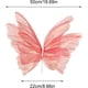 thumbnail image 5 of Decoración de pared con mariposas artificiales 3D de colores, decoración de mariposas falsas de gasa, apliques de mariposas artificiales de realidad de malla de mariposa falsa, para decoración de pare, 5 of 7