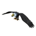 thumbnail image 1 of Figura de águila de juguete de simulación, muy detallada y duradera. L negro, 1 of 9