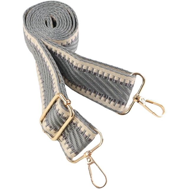 LinYooLi Bandoulière de Remplacement Réglable, Sangles de Bagage, Ceinture Bandoulière en Toile pour Sac à Main, Sangle de Sac à Main pour Femmes (Style A 119)