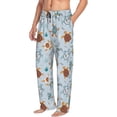 thumbnail image 6 of Rocae Sea Turtle Mens Pajama Pants Pj Pants Mens Lounge Pants-Medium, 6 of 6