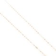 thumbnail image 3 of Cadena Ametrinaa Grano de Café Unisex 50cm Oro Italiano Solido 10k, 3 of 5