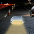 thumbnail image 1 of Feltree Solar Flashing Road Spike Light with Reflector, IP68 Waterproof Marker for Garage or Backyard Pathways, Auto On/Off Charging, 1 of 7