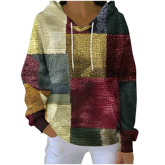 Fall Outfits for Women 2025 Fall Crew Neck Sweatshirts Zip Up Sweatshirt Plus Size Long Sleeve Blouses Plus Size