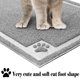 thumbnail image 3 of Tapete Grande para Arena de Gato UPSKY 35"×23" Atrapa Arena y Controla la Dispersión para Caja de Arena Suave para Patitas Sensibles Fácil de Limpiar, 3 of 6