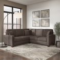 thumbnail image 2 of Stockton 87W L Shaped Sectional Couch in Light Beige Microsuede, 2 of 3