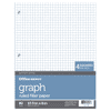 Office Depot Quadrille-Ruled Notebook Filler Paper, 8in. x 10 1/2in., Pack Of 80 Sheets, 09271OD