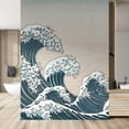 thumbnail image 2 of Idea4wall 3pcs Kobe River Japanese Style Stick Wallpaper Removable Wall Murals Large Wall Stickers for Home Decoration, 120"x72", 2 of 5