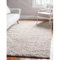 Unique Loom Davos Shag Contemporary Area Rug or Runner