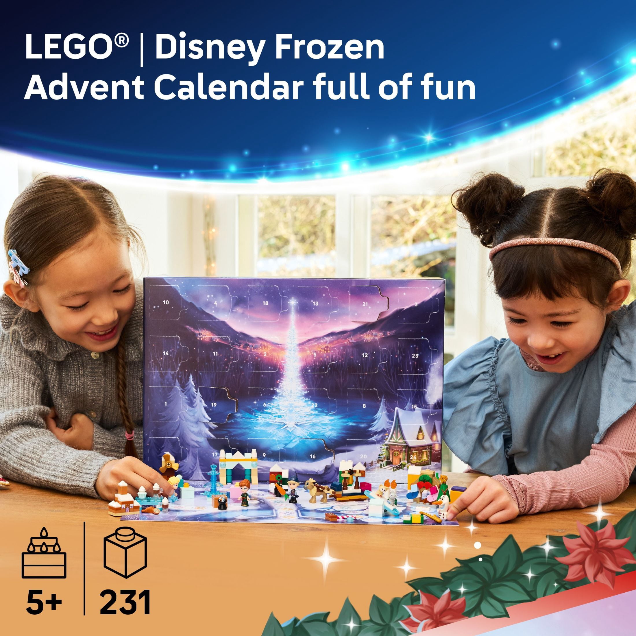 入手困難『Gフラッグ175&Gフラッグ150　×3個(グローデザインワークス)』 LEGO, Disney Frozen Advent Calendar, 43273, 231 Pieces - Walmart.com