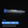 thumbnail image 2 of Clear Plastic Centrifuge Tubes Conical Bottom For Researchers 30Pcs, 2 of 8