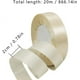 thumbnail image 2 of Cinta De Satén Blanca De 22 M Cinta De Lazo De Satén De 2 Cm De Ancho Cinta De Regalo Cinta De Decoración Cinta De Tela Para Bodas, Bodas Y Cumpleaños De Navidad, Cinta De Regalo Regalos Para El Día D, 2 of 5