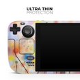 thumbnail image 4 of Design Skinz Compatible Steam Deck Skin Decal Protective Scratch Resistant Cover Watercolor Flowers V1, 4 of 5