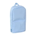 thumbnail image 2 of EGNMCR Storage Containers Foldable Standing Pencil Case Large Capacity Pen Pouch With Phone Stand Multi Compartment Stationery Organizer For School Office Students Adults Canvas pencil pouch, 2 of 6
