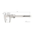 thumbnail image 2 of Mitutoyo America 500-505-10 Digimatic Digital Caliper - 18 in., 2 of 2