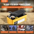 thumbnail image 2 of Air Hydraulic Pump Air Actuated Foot Pump 10,000PSI Frame Machine Pump, 2 of 9