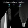 thumbnail image 3 of Vornado STRATA Compact Oscillating Fan with Remote, 19 Inch, High Velocity Air Circulator, Quiet Powerful Fan, 5 Speeds, Touch Control, Black, 3 of 6
