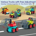 thumbnail image 2 of SZDUDU Baby Toys for 1 Year Old Boy Gifts - 6 PCs Toy Trucks Mini Car Toys for 2 Year Old Boy, Toddler Toys Age 1 2 3 Year Old Boy Toys, Toddler Boy Toys for 1+ Year Old Boy Baby Birthday, 2 of 6