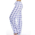 thumbnail image 3 of LYXSSBYX Womens Pajama Pants Women's Spring and Autumn Plaid Print Sports Casual Home Pants Loose Sweatpants, 3 of 4