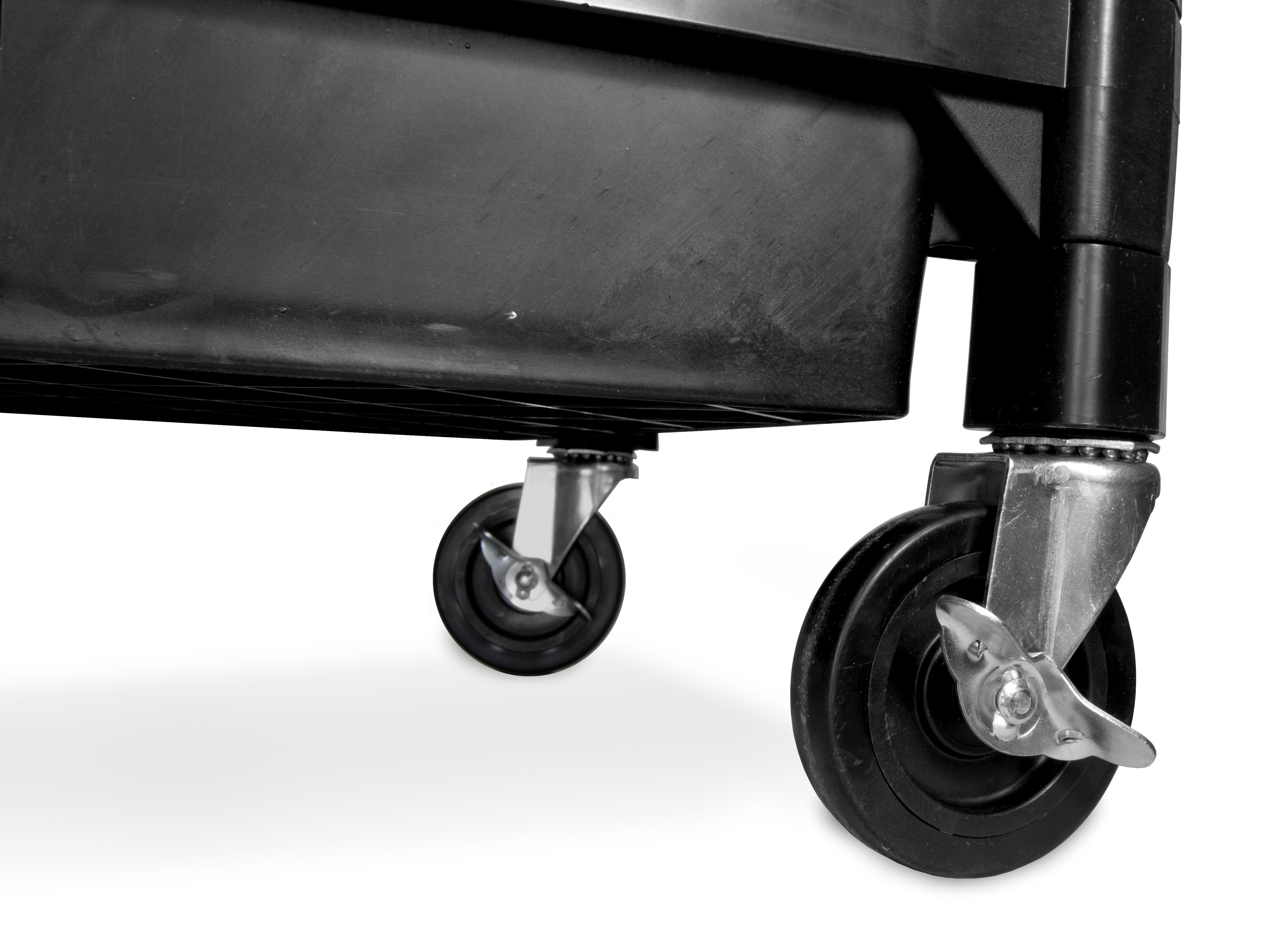 WEN Two-Tray 300-Pound Capacity Double Decker Service and Utility Cart, 73162 - image 5 of 5