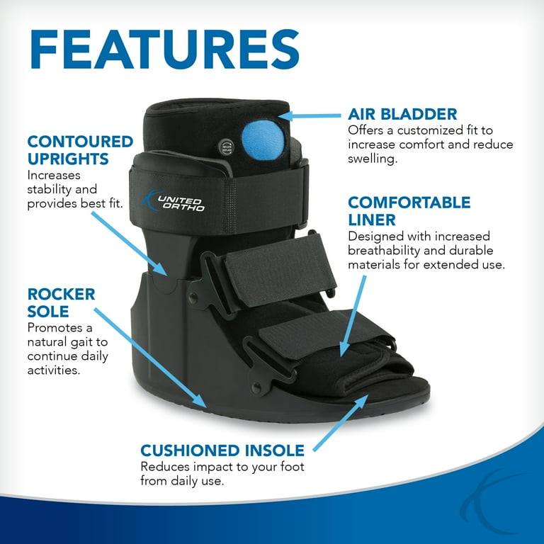 United Ortho USA14115 Short Air Cam Walker Fracture Boot  display picture 2
