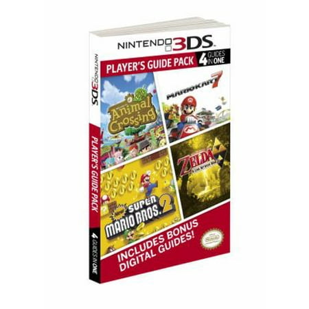 Pre-Owned Nintendo 3DS Player's Guide Pack: Animal Crossing: New Leaf/Mario Kart 7/New Super Mario Bros. 2/The Legend of Zelda: A Link Between Worlds (Paperback) 0804163510 9780804163514