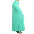 thumbnail image 2 of Moa Collection Women's Elegant High-Waisted Maxi Skirt  for Every Occasion, 2 of 4