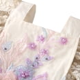 thumbnail image 5 of WIBACKER Infant Baby Girl Ruffle Lace Backless Tutu Romper Photography Birthday Clothes, 5 of 7