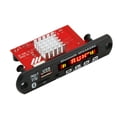 thumbnail image 4 of 2X60W Amplificador Bluetooth 5.0 Placa Decodificadora de MP3 Manos 12V Reproductor de MúSica InaláMbrico MóDulo de Audio USB TF AUX Radio FM, 4 of 5