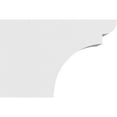 thumbnail image 3 of Ekena Millwork 6"W x 8"H X 12"L Standard Yorktown Architectural Grade PVC Rafter Tail, 3 of 4