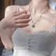 thumbnail image 3 of 2024 2pcs Candy Color Changing Heart Pendant Necklace For Women Simple Design Temperature Sensitive Stone Peach Choker Party Jewelry--xl020-Product c xl020, 3 of 5