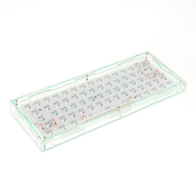 DIY de mecánico Sunnimix con Cable de 64 interruptor caliente RGB retroiluminada Teclado mecánico