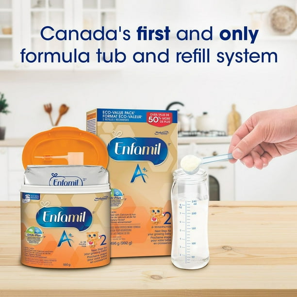 Enfamil A+ Stage 2, Baby Formula, Infant Formula, 6-18 month olds