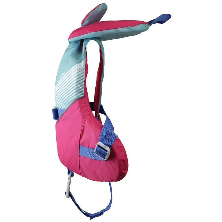 Stohlquist Kids Life Jacket Coast Guard Approved Life Vest for Children 30 50 lb Blue Green