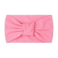 thumbnail image 2 of WUANDIXFA Baby Hair Bows Headbands Baby Girl Headbands Infant Toddler Cotton Handmade Hairbands with Bows Child Hair Accessories,V,One Size, 2 of 2