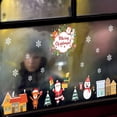 thumbnail image 2 of RV Etiqueta engomada de la ventana de Navidad Guirnalda Santa Claus Muñeco de nieve Árbol Calcomanía oso de fresa Electrónica, 2 of 5