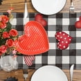 thumbnail image 4 of Valentines Table Runner, Sweet Valentines Day Decorations Funny Gnome Valentines Runner for Table Seasonal Spring Holiday Decor for Indoor Outdoor Dining Table Decorations (13'''' x 108''''), 4 of 5