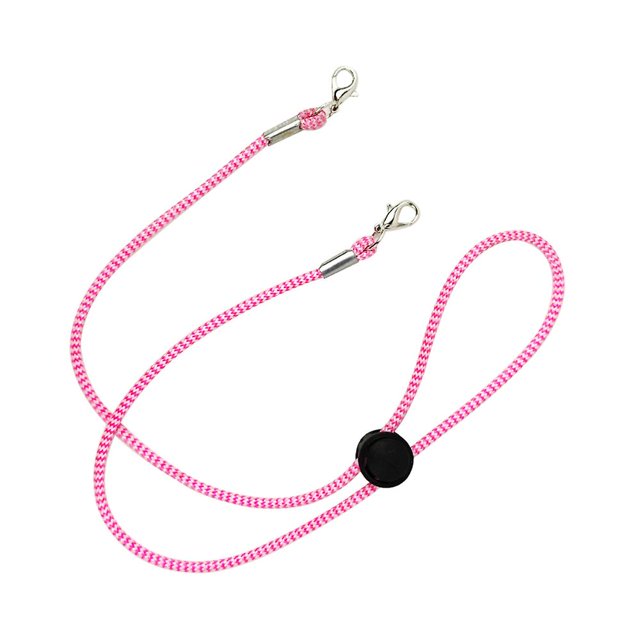 Cordones de mascarilla, soporte de máscara ajustable con correa de soporte de collar de cara con clips Afortunado Sencillez