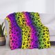 thumbnail image 3 of Fotbe Animal Paw Rainbow Manta de Franela con Estampado, Manta Ultrasuave para Cama, Sofá, Auto, Hipoalergénica y Antibolitas-80"x60", 3 of 6