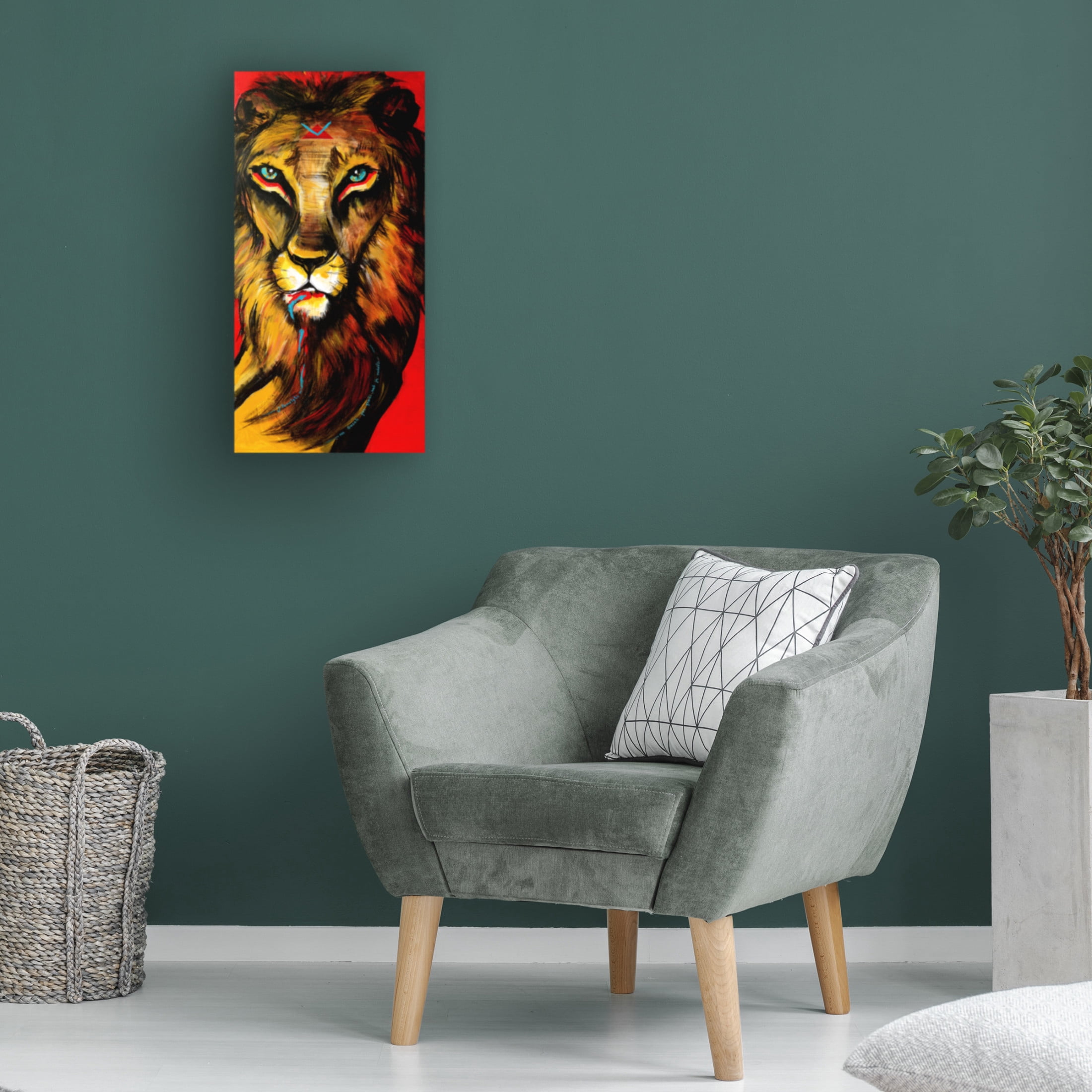 Trademark Fine Art Julija Belickien? Because Gazelle is too beautiful to kill Canvas Wall Art