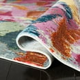 thumbnail image 5 of SAFAVIEH Lillian Beryl Abstract Area Rug, Grey/Pink, 6'7" x 6'7" Square, 5 of 7