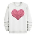 thumbnail image 5 of PNTUTB Men's Valentine's Day Fashion Print Casual Long Sleeve Crew Neck Pullover Loose Comfortable Sweatshirts, 5 of 6