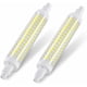 thumbnail image 1 of LED bulb R7s 118mm, Non-dimmable, Cool white 6000K, 9W equivalent to 125W halogen lamps, 1300LM, 2 Pieces [Energy Class E], 1 of 4