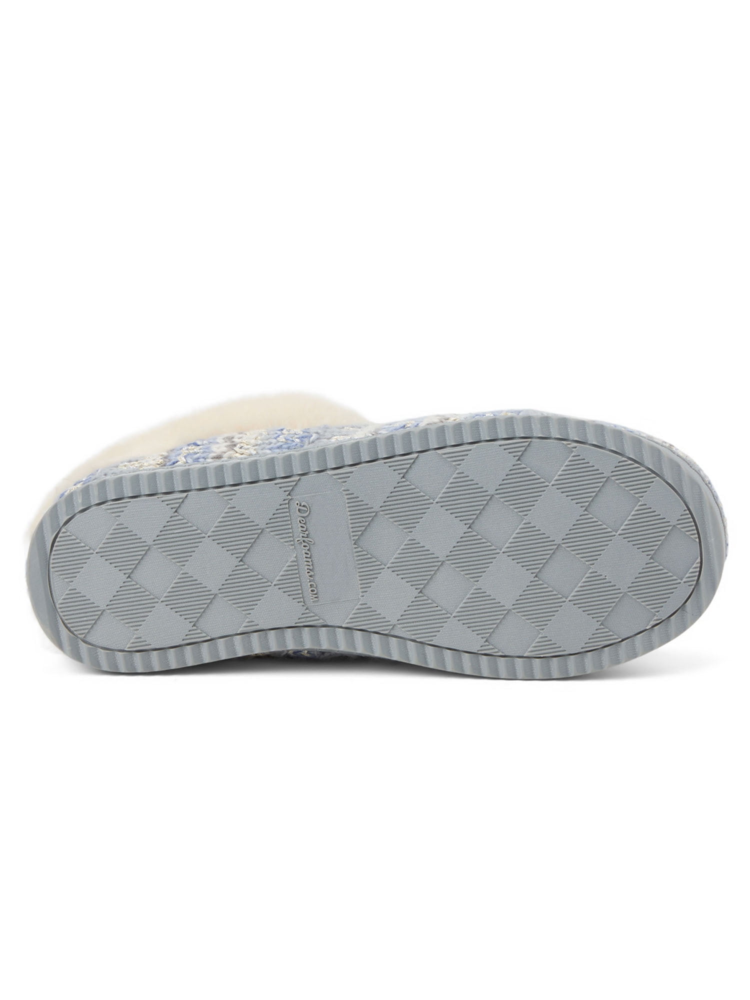 Dearfoams Women’s Cozy Comfort Knit Clog Slippers
