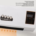 thumbnail image 3 of Wall Mount Air Heater Dual Use Nature Fan Heater, 3 Seconds Fast Heat Up, Simple , Overheating  Wide Scenes, US Plug 110V, 3 of 7
