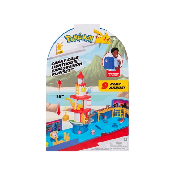 POKEMON - Carry Case Lighthouse Exploration Playset (Pokemon Playset)