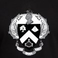 thumbnail image 3 of CafePress - Triangle Black And White Coat Of Arms T Shirt - Men's Fitted T-Shirt, 3 of 4