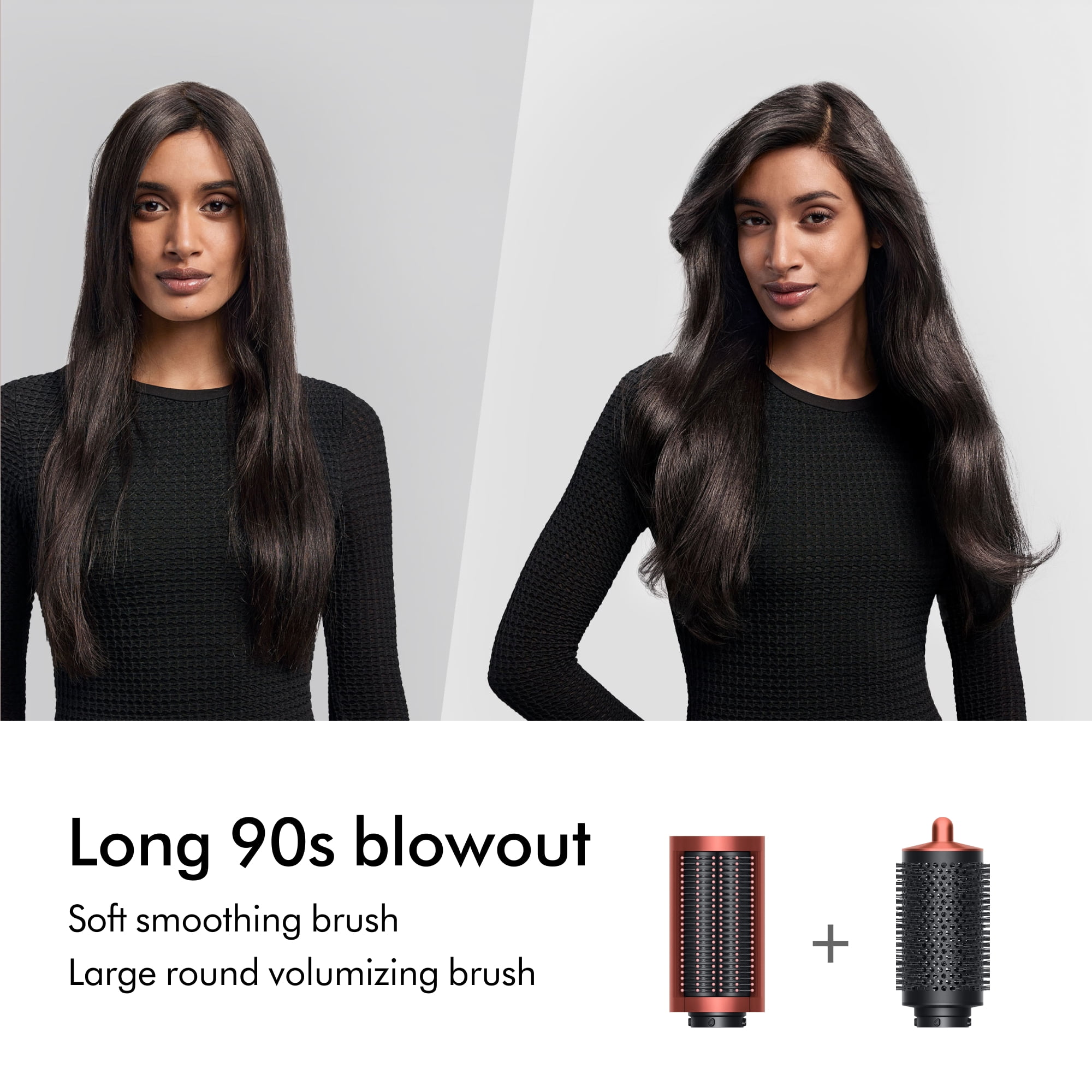Restored Premium Dyson Airwrap i.d.™ multi-styler Straight+Wavy | Strawberry Bronze/Blush Pink (Refurbished)
