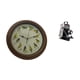 thumbnail image 4 of Reloj de cámara con forma de pájaro cantor, adorno de resina, elegante y redondo, despertador con canto de pájaro, accesorio decorativo para comedor,, 4 of 7