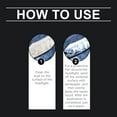 Drywall Joint Tube Plaster Wall for Holes Car Headlight Set